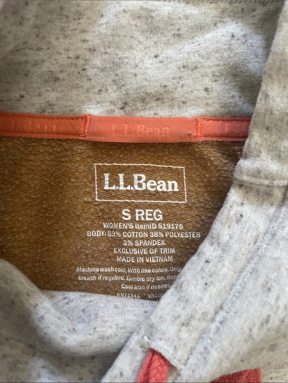 LL Bean pullover - Picture 2 of 3